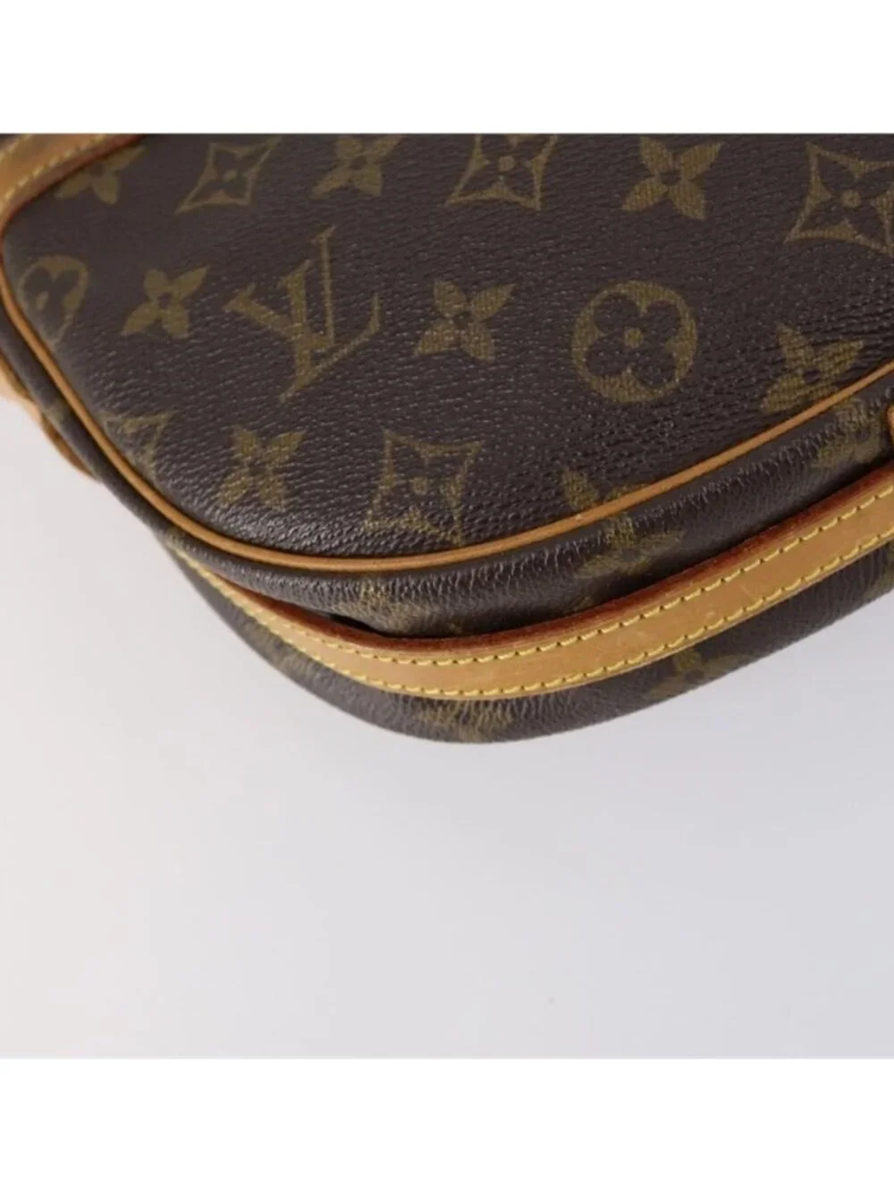 Authentic LOUIS VUITTON Monogram Jeune Fille MM Shoulder Bag M51226 LV